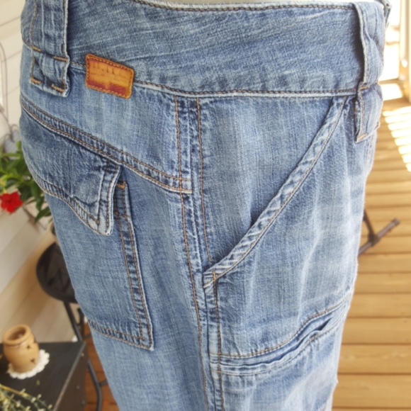 JOIE ♡ Sweet Cute 'n Sexy Faded Distressed Denim Skinny Coupe Cut Flare Jeans 27 - Picture 16 of 16